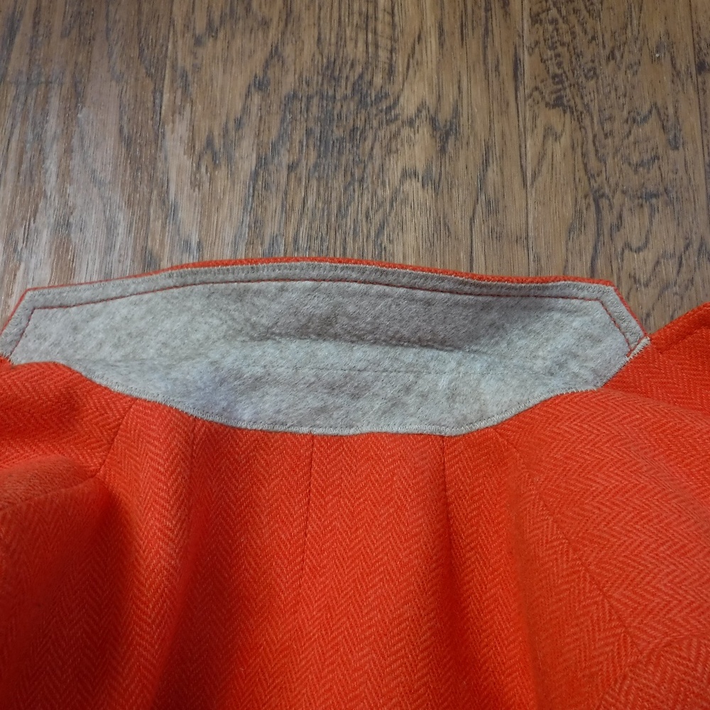 J. Crew Wool Herringbone Pattern Button Up Jacket - image 6